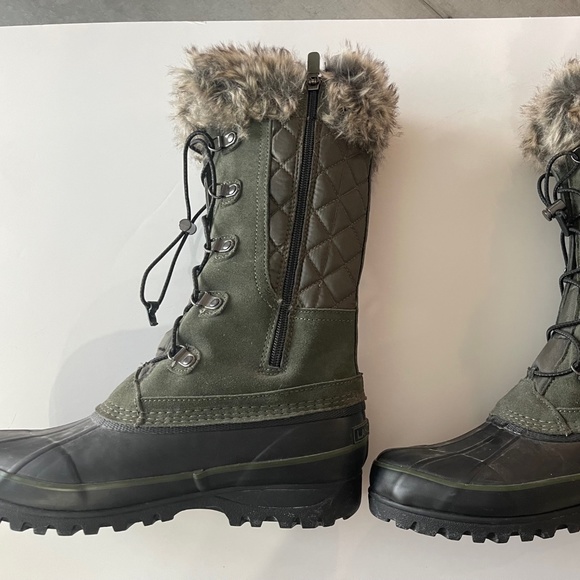 LANDS END women's boots size 9.5 excellent used condition - Picture 2 of 6